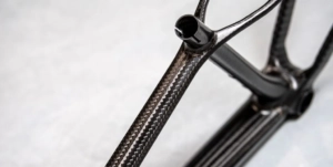 Carbon fiber frame detail