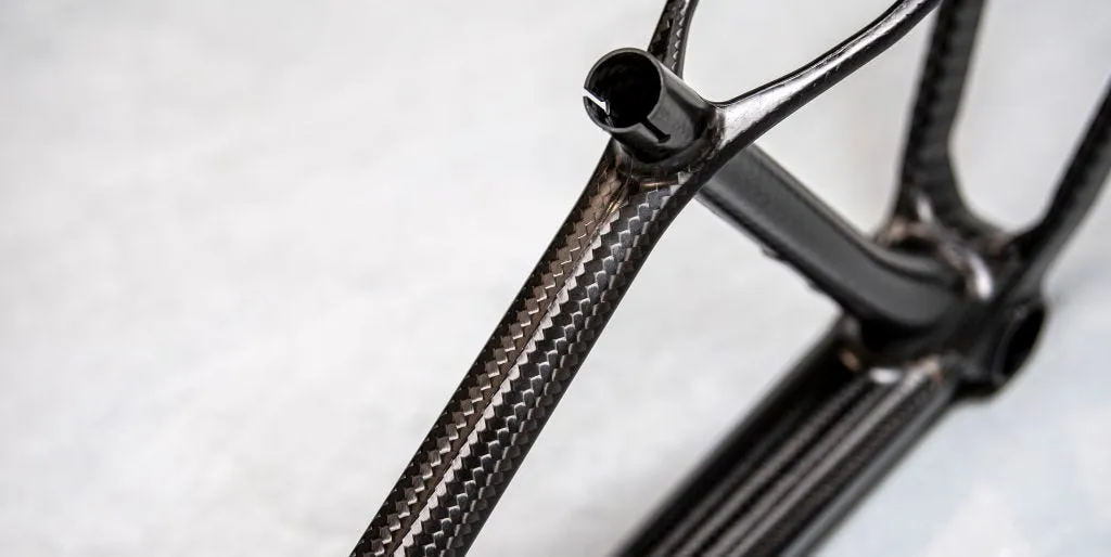 Carbon fiber frame detail