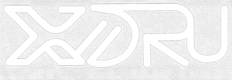 XDRU White Logo
