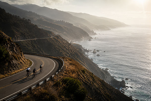 Road bicycle riding