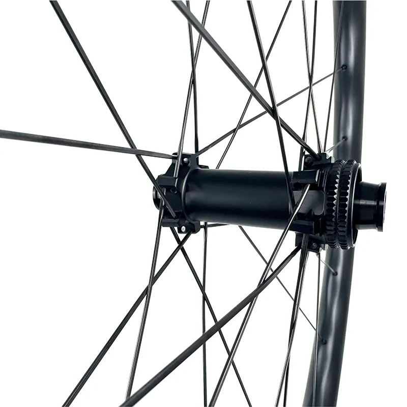 CHASE 45 AERO SL Aero 700C Road Bike Front Disc Brake Carbon Wheelset Angle