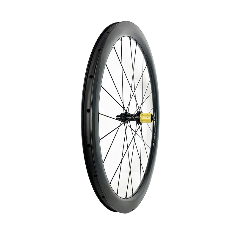 Xdru CHASE 45 AR Road Bike Disc Brake Tubeless Ready Carbon Wheelset Angle View Xdru CHASE 45 AR Road Bike Disc Brake Tubeless Ready Carbon Wheelset Angle View