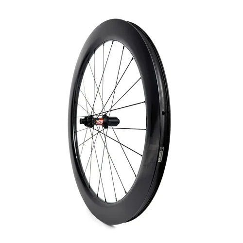 Xdru Chase 60 700C Rear Disc Brake Tubeless Ready Carbon Wheelset Angle View Xdru Chase 60 700C Rear Disc Brake Tubeless Ready Carbon Wheelset Angle View